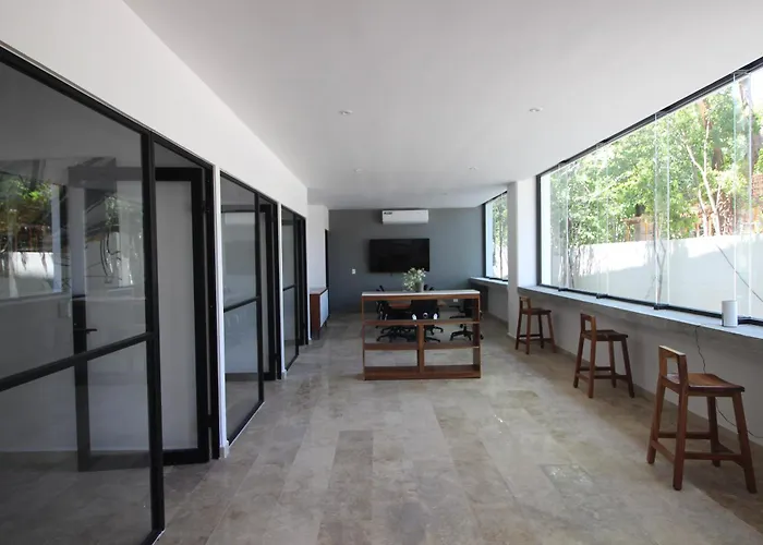 Digital Nomad With Rooftop, 2 Pools, Gym, Coworking And Cinema Tulum